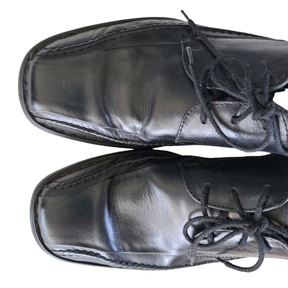 Josef Seibel Lace Up Oxford Comfort Shoe Men\'s Size 9.5 - 10 Black Work main image 9